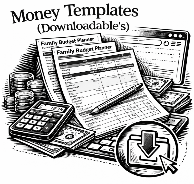 Money Templates (Downloadable's)